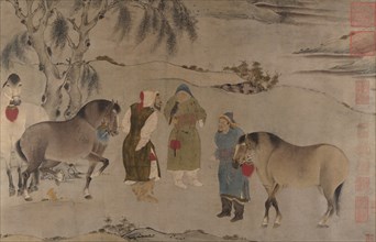 Six Horses, 13th-14th century. Creator: Unknown.