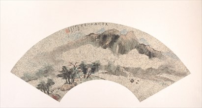 Landscape, 19th century. Creator: Wang Tingru.
