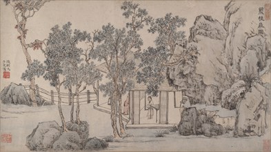 The Cassia Grove Studio, ca. 1532. Creator: Wen Zhengming.