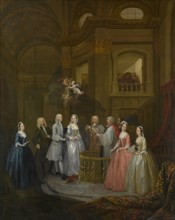 The Wedding of Stephen Beckingham and Mary Cox, 1729. Creator: William Hogarth.