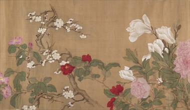 One Hundred Flowers, 18th century. Creator: Unknown.