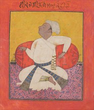Maharaja Sital Dev in Devotion, ca. 1690. Creator: Unknown.