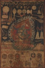 Offerings to the Goddess Palden Lhamo, late 16th century. Creator: Unknown.