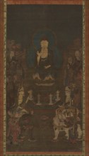 Shaka, Monju, Fugen and the Ten Great Disciples (Judai Deshi), 14th century. Creator: Unknown.