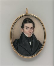 Portrait of a Gentleman, 1834. Creator: Moses B Russell.