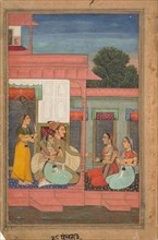 Panchama Ragini: Page from a Ragamala Series (Garland of Musical Modes) , ca. 1640. Creator: Unknown.
