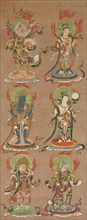 Twelve Deva Kings (Juniten), 16th century. Creator: Unknown.