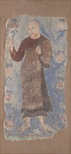 Monk Holding a Lotus, ca. 6th-7th century. Creator: Unknown.