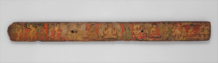 Book Cover from a Manuscript of the Ashtasahasrika Prajnaparamita Sutra, 10th-11th century. Creator: Unknown.