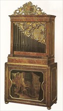 Chamber Organ, 18th century. Creator: Unknown.