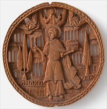Medallion, 17th century (in the Byzantine style). Creator: Unknown.
