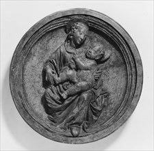 Virgin and Child, late 15th century. Creator: After an original by Francesco di Simone Ferrucci (Italian, Fiesole 1437-1493 Florence).