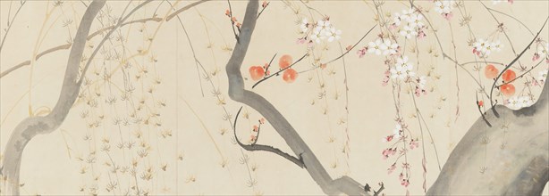 Flowers of the Four Seasons, 1815. Creator: After Sakai H?itsu (Japanese, 1761-1828).