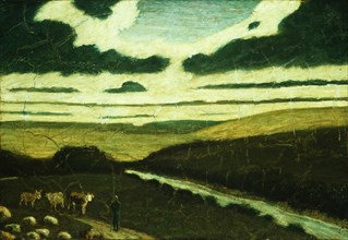 Landscape, 1897-98 (?). Creator: Albert Pinkham Ryder.