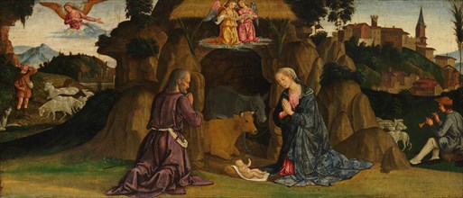 The Nativity, 1480s. Creator: Antoniazzo Romano.
