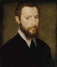 Portrait of a Man with a Pointed Collar. Creator: Attributed to Corneille de Lyon (Netherlandish, The Hague, active by 1533-died 1575 Lyons).