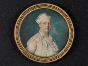 Pierre Louis Dubus (1721-1799), Called Préville, of the Comédie-Française. Creator: Jean-Baptiste Masse.