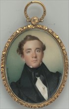 Portrait of a Gentleman, 1836. Creator: Carl Weinedel.