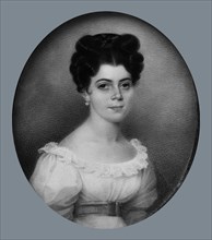 Mrs. Jean Pierre Barre, 1825-30. Creator: Charles Fraser.