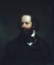 Portrait of the Artist, ca. 1850. Creator: Charles Loring Elliott.