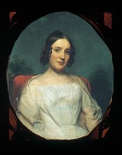 Mrs. Adrian Baucker Holmes, ca. 1850. Creator: Charles Wesley Jarvis.