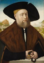 Heinrich(?) vom Rhein zum Mohren (1477-1536), late 1520s. Creator: Copy after Conrad Faber von Creuznach.