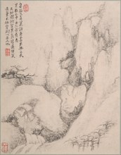Landscapes, late 17th century. Creator: Dai Benxiao.