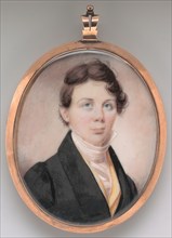 Portrait of a Gentleman, 1822. Creator: Daniel Dickinson.