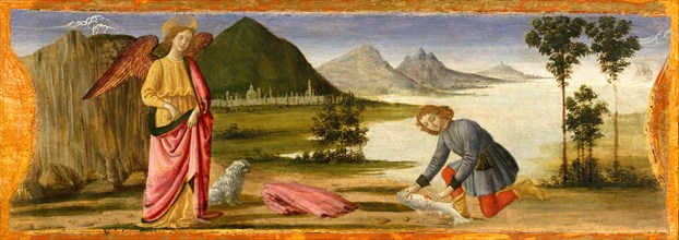 Tobias and the Angel, ca. 1479. Creator: Davide Ghirlandaio.