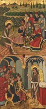 Panel of Saint John the Baptist with Scenes from His Life, 1464-1507. Creator: Domingo Ram.