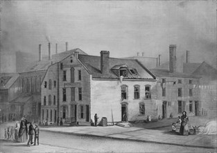 Old Brewery, Five Points Mission, New York, 1870. Creator: F. A. Mead.