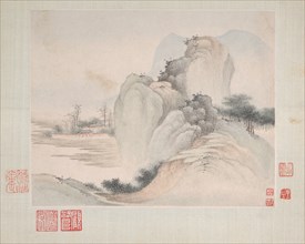 Landscapes Painted for Yuweng, dated 1673. Creator: Fan Qi.