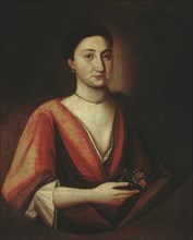 Portrait of a Lady (Possibly Hannah Stillman), 1720-30. Creator: Unknown.