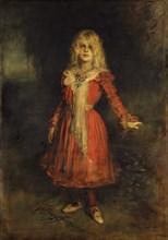 Marion Lenbach (1892-1947), the Artist's Daughter, 1900. Creator: Franz von Lenbach.