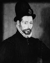 Portrait of a Man with a High Hat. Creator: Unknown.