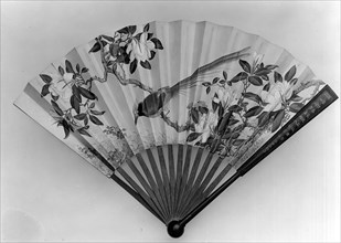 Fan, 18th century. Creator: Giuseppe Castiglione.