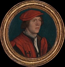 Portrait of a Man in a Red Cap, 1532-35. Creator: Hans Holbein the Younger.