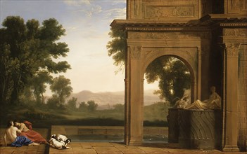 Classical Landscape with Figures. Creator: Henri Mauperché.