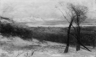 Behind Dunes, Lake Ontario, 1883-87. Creator: Homer Dodge Martin.