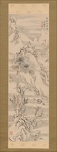 Wintry Landscape, in the Style of Guo Zhongshu, late 18th century. Creator: Ike no Taiga.