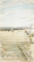 Scene on the Mersey. Creator: James Abbott McNeill Whistler.