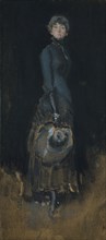 Lady in Gray, ca. 1883. Creator: James Abbott McNeill Whistler.