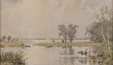 Hackensack Meadows, 1890. Creator: Jasper Francis Cropsey.