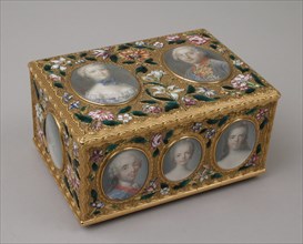 Double snuffbox, 1749-50. Creator: Jean Ducrollay.