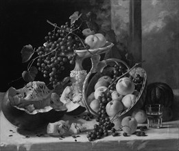Still Life with Fruit, ca. 1857. Creator: John F. Francis.