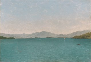 Lake George, Free Study, 1872. Creator: John Frederick Kensett.