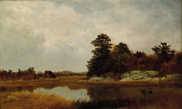 October in the Marshes, 1872. Creator: John Frederick Kensett.