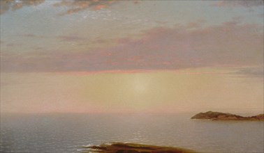 Sunset, 1872. Creator: John Frederick Kensett.