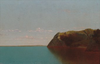 Newport Rocks, 1872. Creator: John Frederick Kensett.