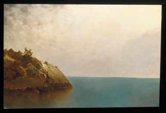 A Foggy Sky, 1872. Creator: John Frederick Kensett.